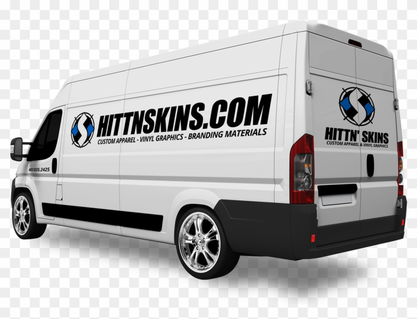 Fleet Vehicle Lettering Is By Far The Most Cost Effective - Compact Van Clipart #4418696