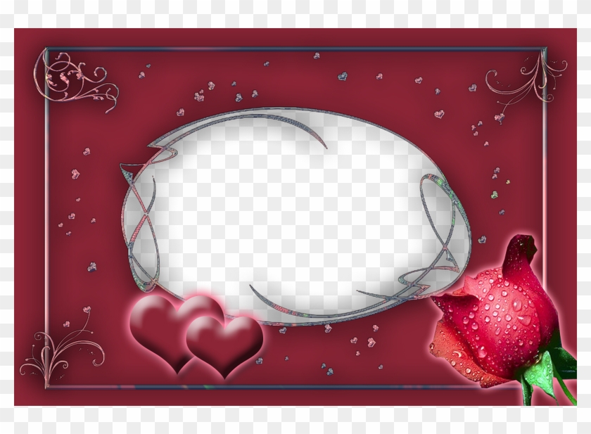Imagens Molduras Para Casamento, Todas Em Png Em Alta - Rose Clipart #4418717