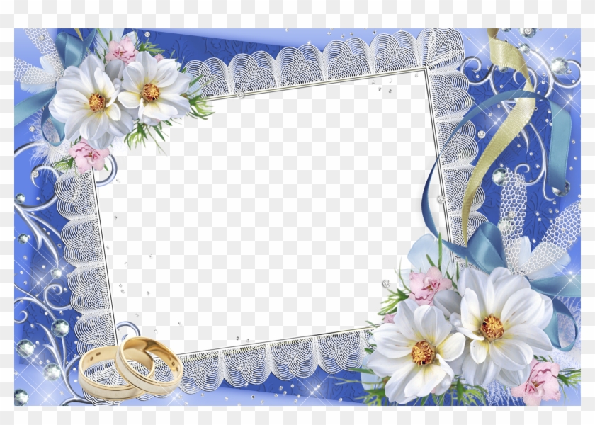 2 Molduras Png Fotos De Casamento - Family Clipart