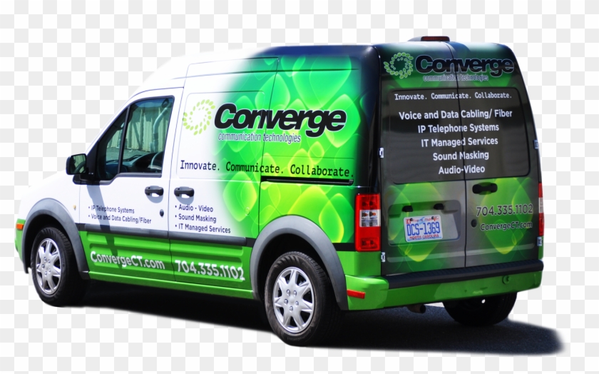 Vehicle Wraps Make A Great Impact On The Way Both Small - Compact Van Clipart #4418917