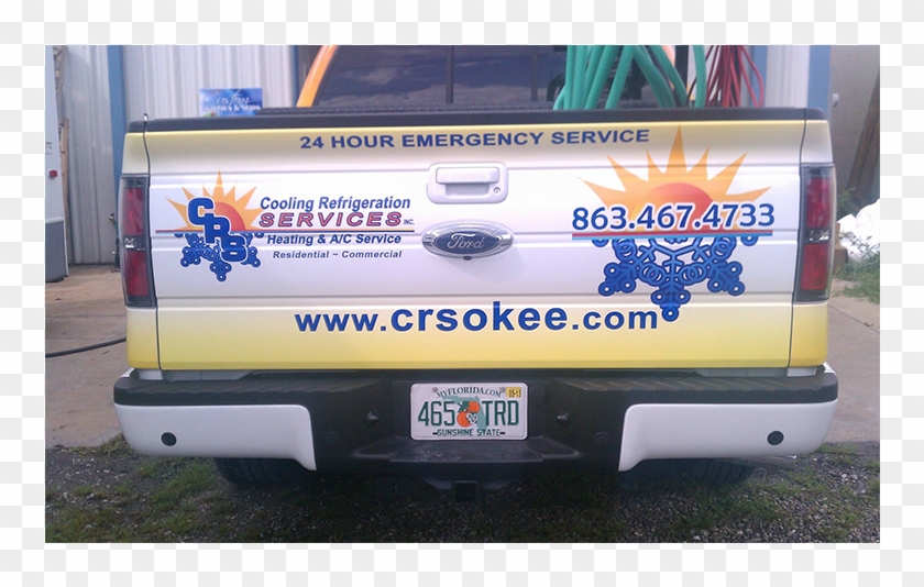 Tailgateview Of Full Pickup Truck Wrap Designed By - Ford Super Duty Clipart #4419214