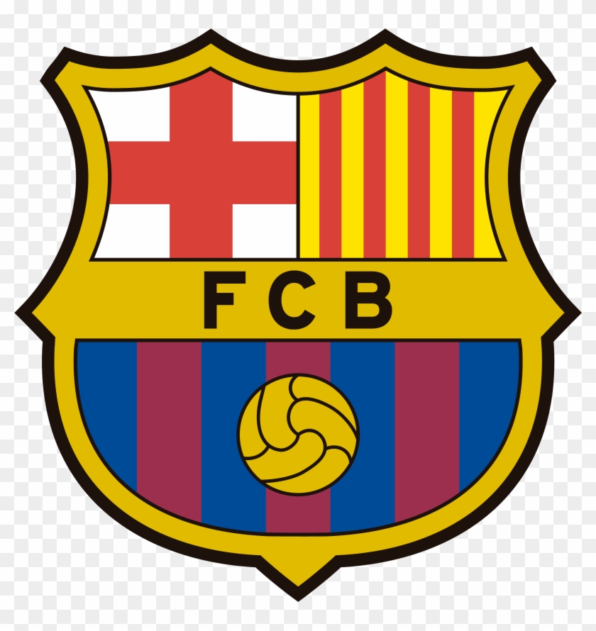 Logo Barcelona, Brasao - Logo Do Barcelona Png Clipart