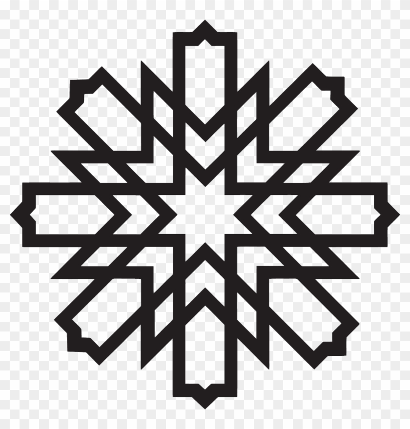 Artisanat Au Maroc - Easy Snowflake Gobo Designs Clipart