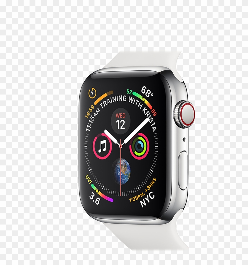 Apw440 - Apple Watch 4 Stainless Steel Clipart #4420180