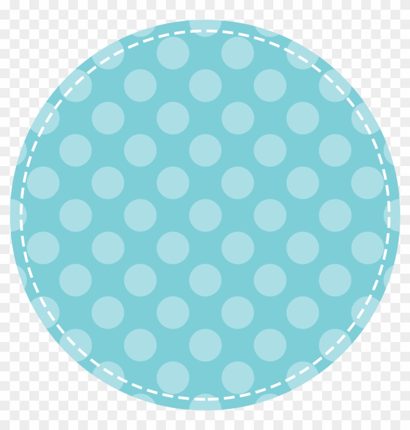 Rug Clipart Bathroom Rug - Polka Dot - Png Download #4420577