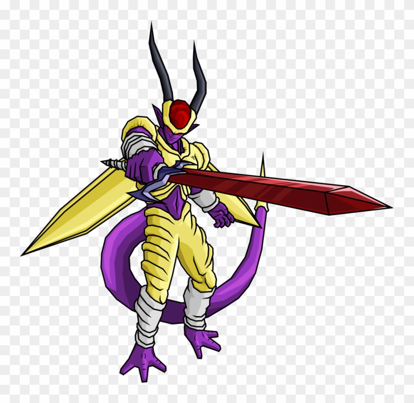 Golden Janemba - Janemba And Frieza Fusion Clipart #4420581