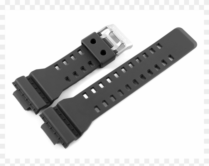 Genuine Casio Dark Grey Resin Watch Strap For Ga 100c - Casio Gd350 8 Band Clipart #4420771