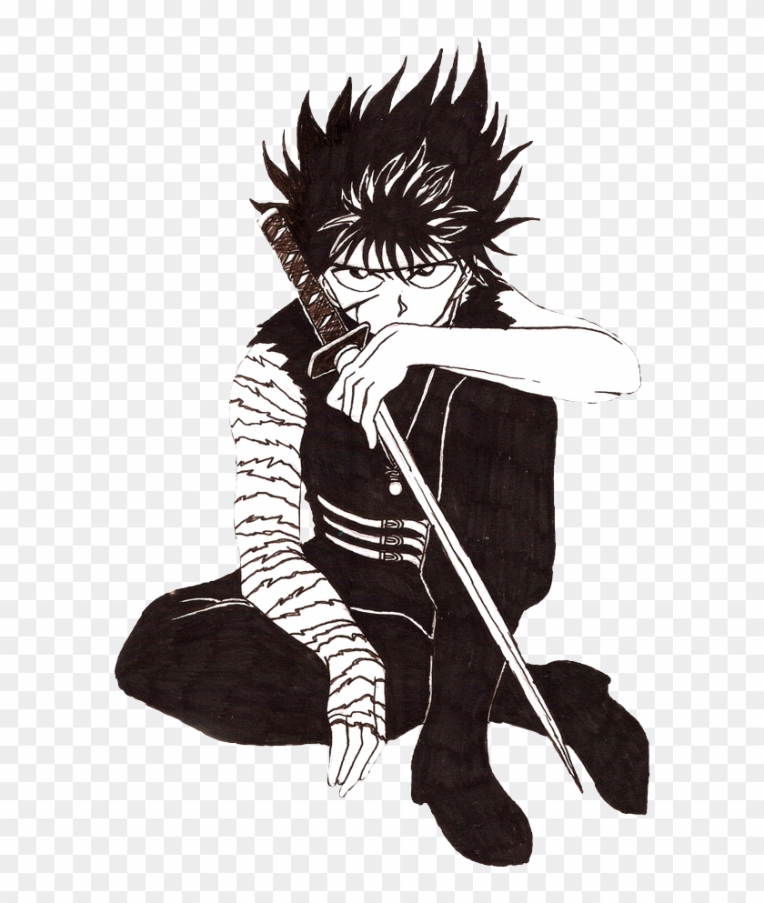 #hiei #freetoedit - Yu Yu Hakusho Manga Hiei Clipart