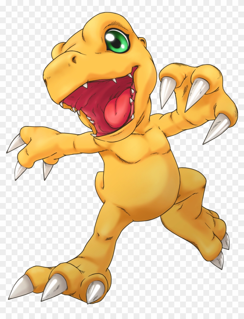 Png - Digimon Agumon Y Gabumon Clipart #4421336