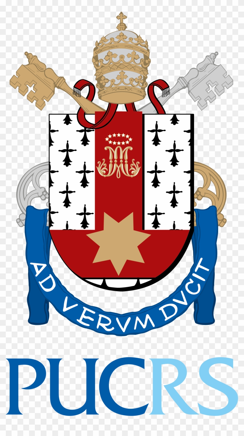 Brasão - Pontifical Catholic University Of Rio Grande Do Sul Clipart #4421344