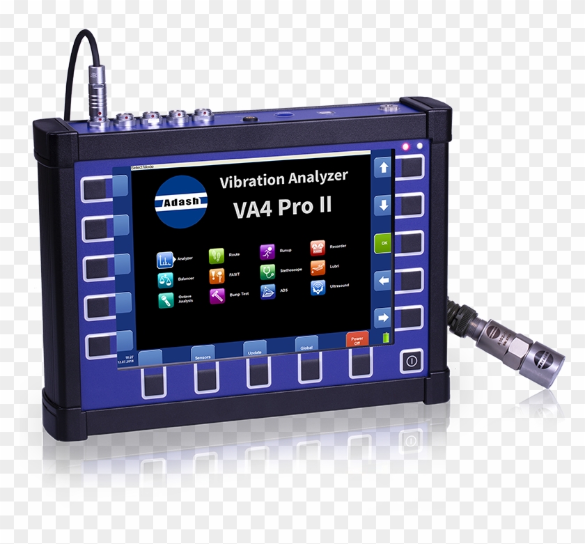 The Fastest 4-channel Vibration Analyzer - Adash Va4pro Clipart #4421449