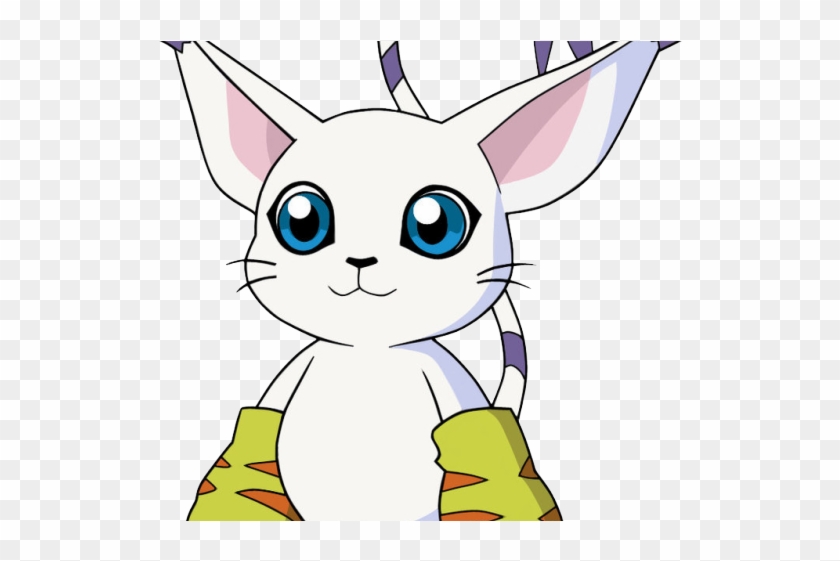 Digimon Clipart - Gatomon Anime Digimon Adventure 02 - Png Download