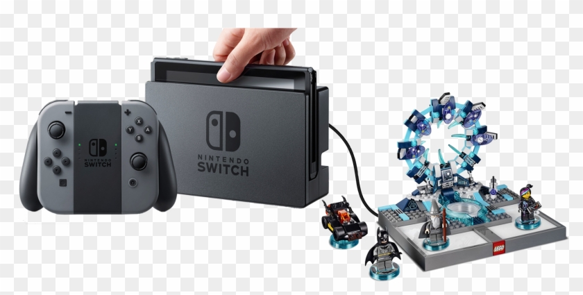 So Loading Your Arsenal Of Lego Dimensions Figures, - Lego Dimensions Nintendo Switch Clipart