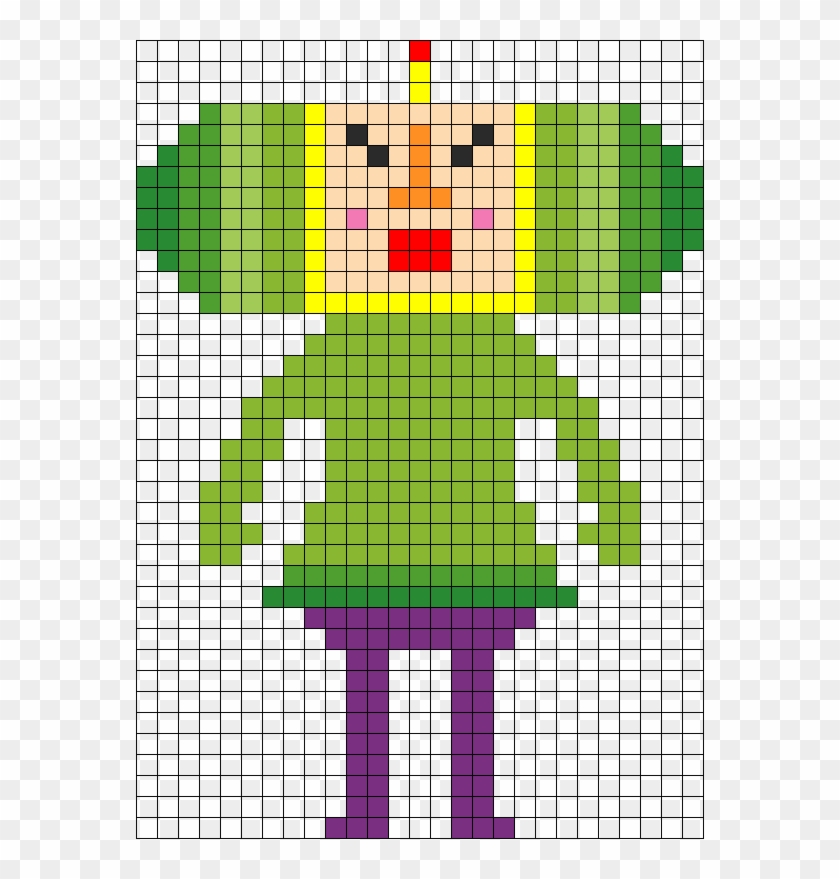 The Prince From Katamari Damacy Perler Bead Pattern - Prince Katamari Sprites Clipart #4422213