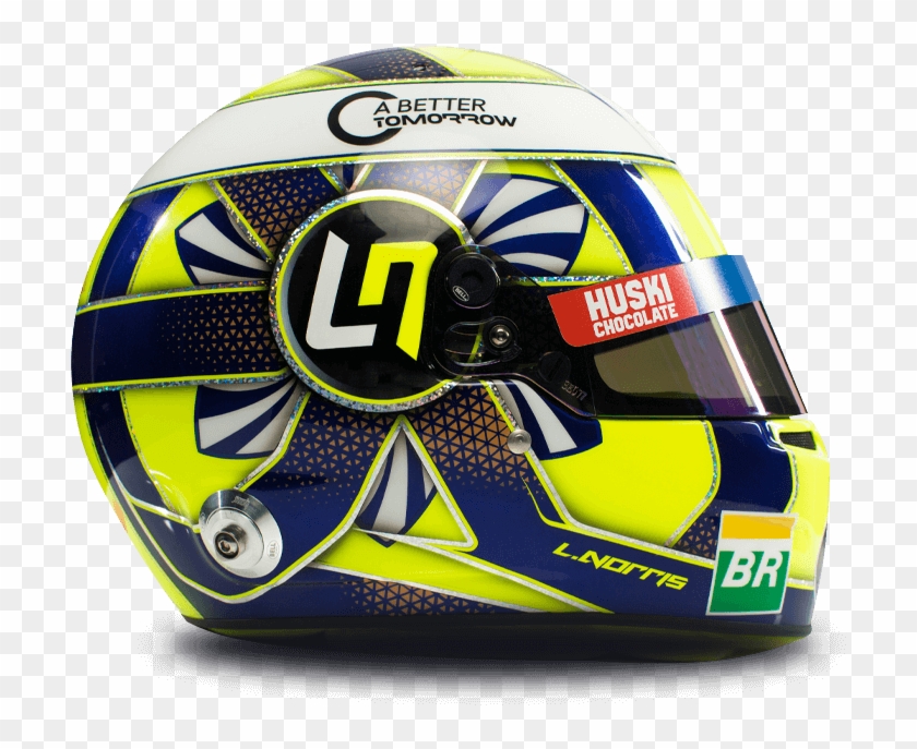 Official Merchandise - Lando Norris Helmet 2019 Clipart #4422214