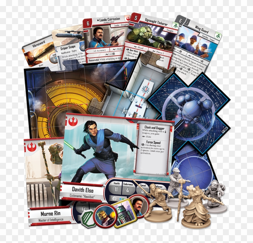 Star Wars Imperial Assault - Star Wars Imperial Assault Expansion The Bespin Gambit Clipart