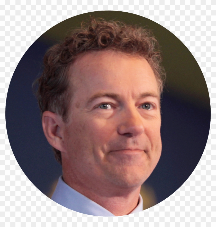 Rand Paul Circle - Circle Clipart