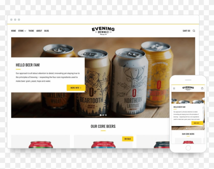 Evening Preset - Diet Soda Clipart #4422815