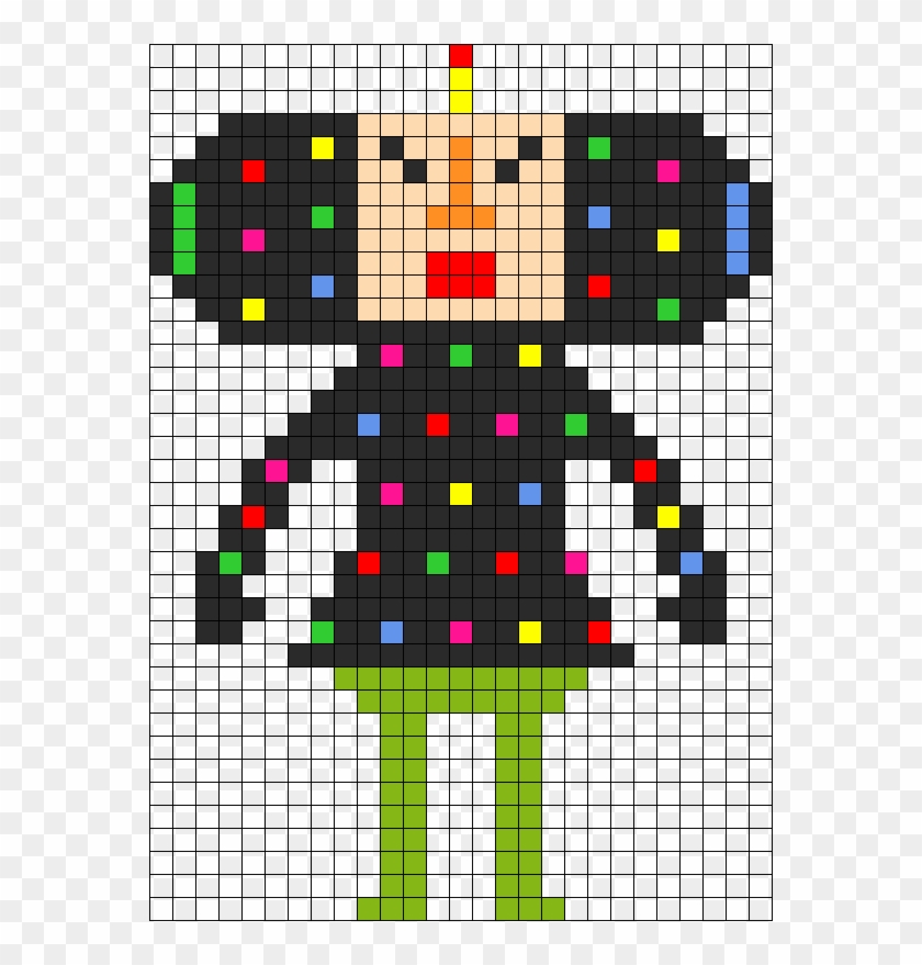 Dipp From Katamari Damacy Perler Bead Pattern / Bead - Prince Katamari Sprites Clipart