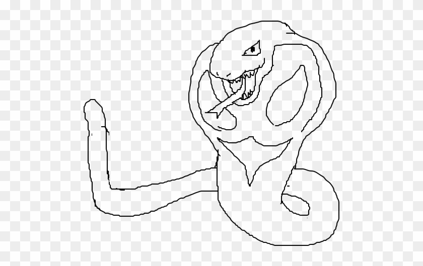 Arbok - Sketch Clipart
