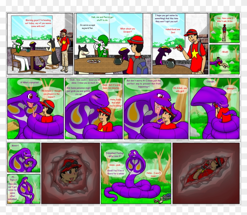 Can't Argue With Her - Pokemon Arbok Vore Clipart