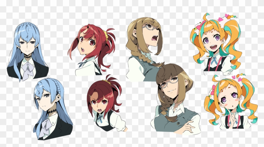 View Samegoogleiqdbsaucenao Kiznaiver Qties Faces , - Nico Niyama Clipart #4423329