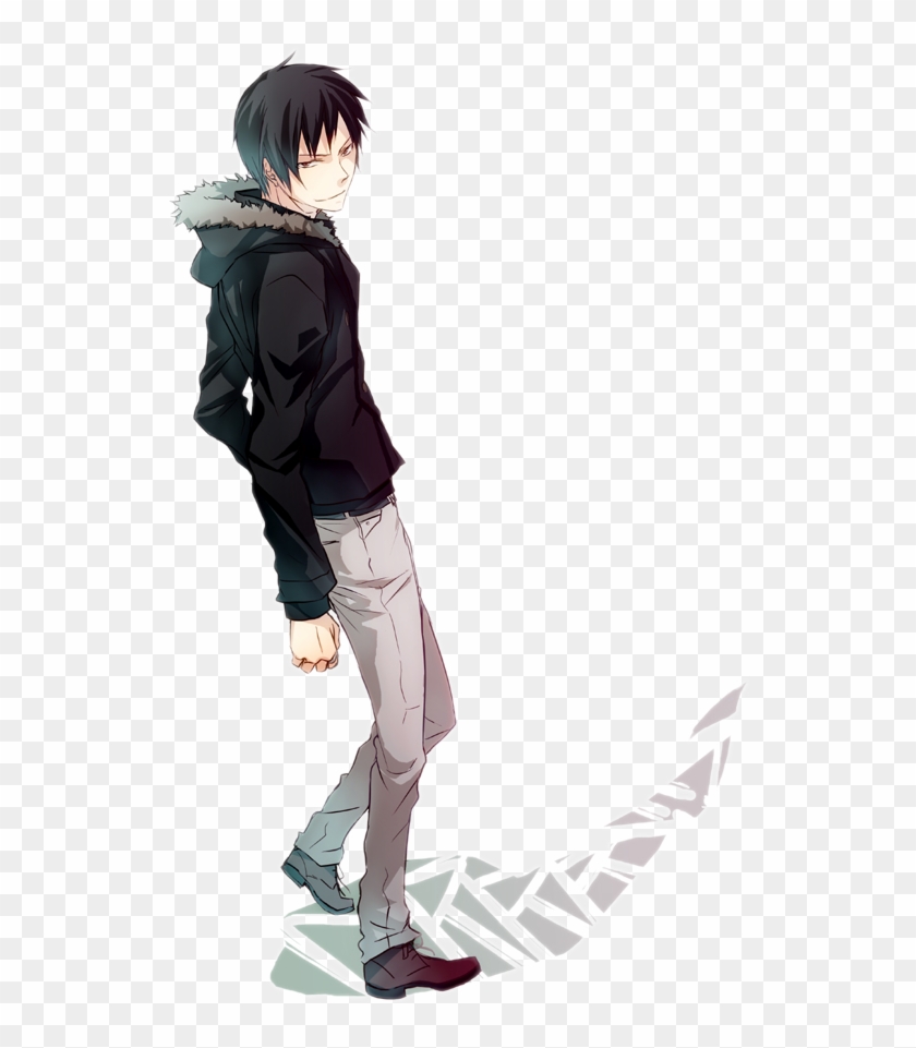 Izaya Orihara Png - Anime Boy White Background Clipart #4423460