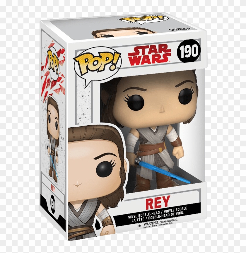 The Last Jedi - Funko Pop Rey Star Wars Clipart