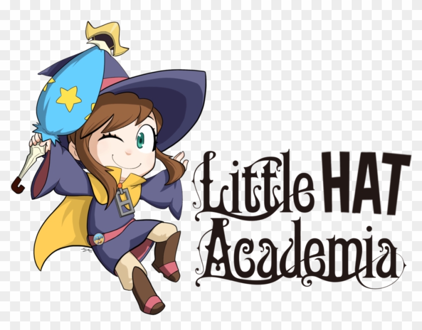 Little Hat Academia - Little Witch Academia Logo Png Clipart