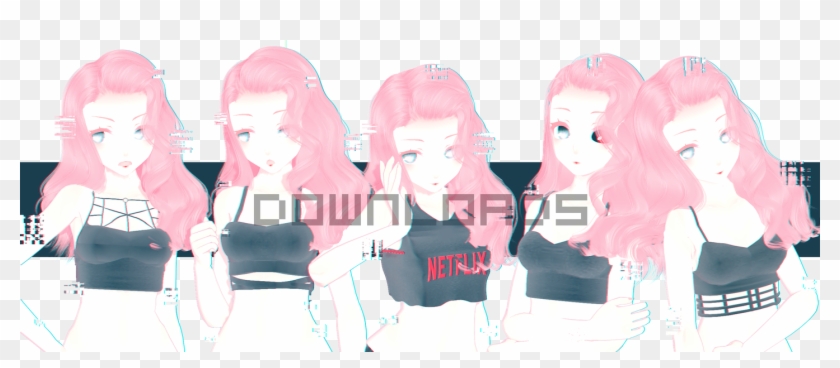 Cute Cut Up Shirts Tumblr - Mmd Tank Top Clipart