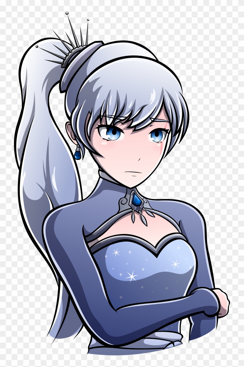 Rwby Anime, Rwby Fanart, Rwby Weiss, Begin Again, White - Weiss Schnee Clipart