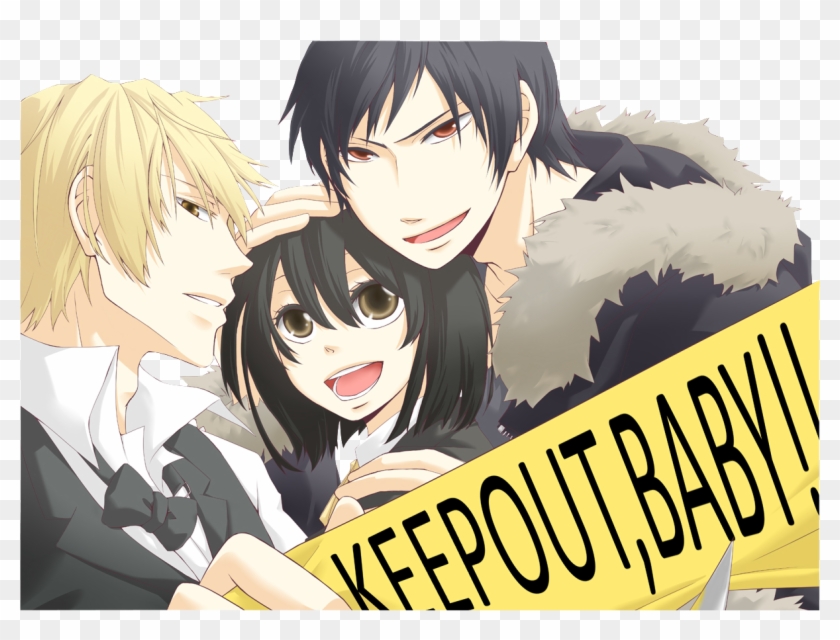 [render] Shizuo, Akane And Izaya - Cartoon Clipart #4424988