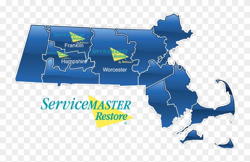 Water Damage Restoration Worcester Ma, Fire Damage - Massachusetts Clipart - Png Download #4424989