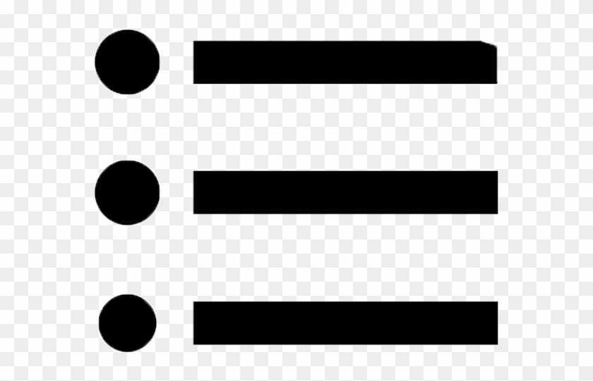 List - Three Line Icon Png Clipart