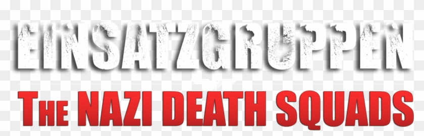 The Nazi Death Squads - Black-and-white Clipart