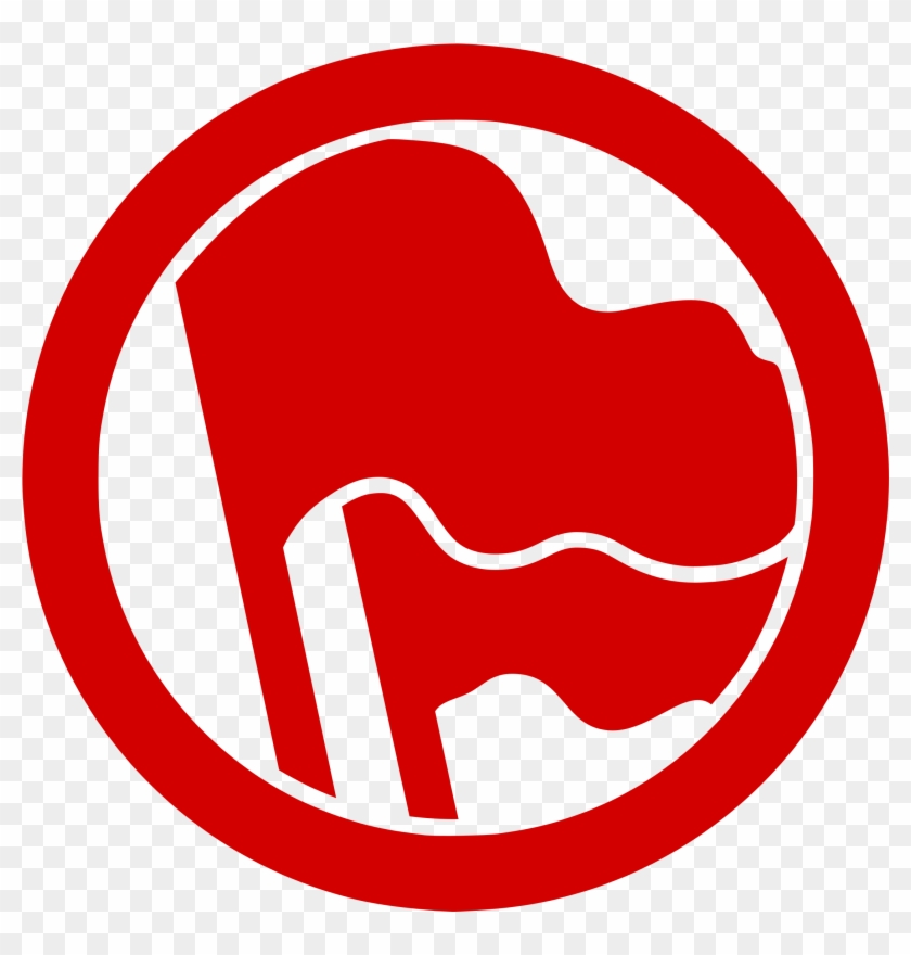This Free Icons Png Design Of Antifascist Red Action - Antifascist Symbol Transparent Clipart #4425769