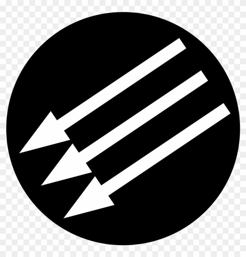 The Anti Mussolini Arditi Del Popolo, And The Anti - Three Arrows Down Clipart