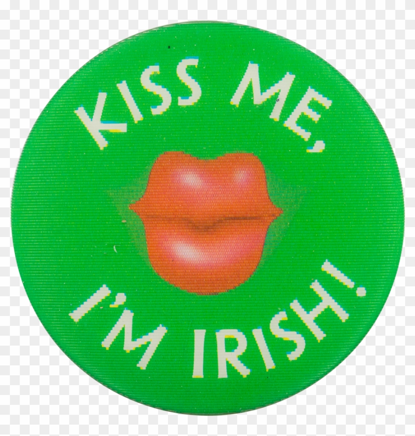Kiss Me I M Irish Button Clipart