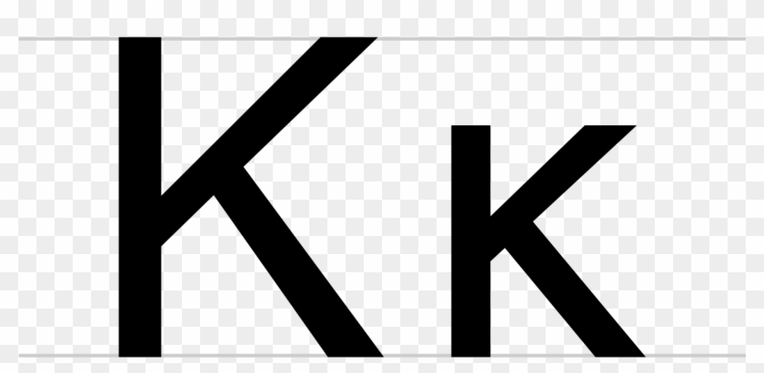 Kappa Uc Lc 1 - Parallel Clipart