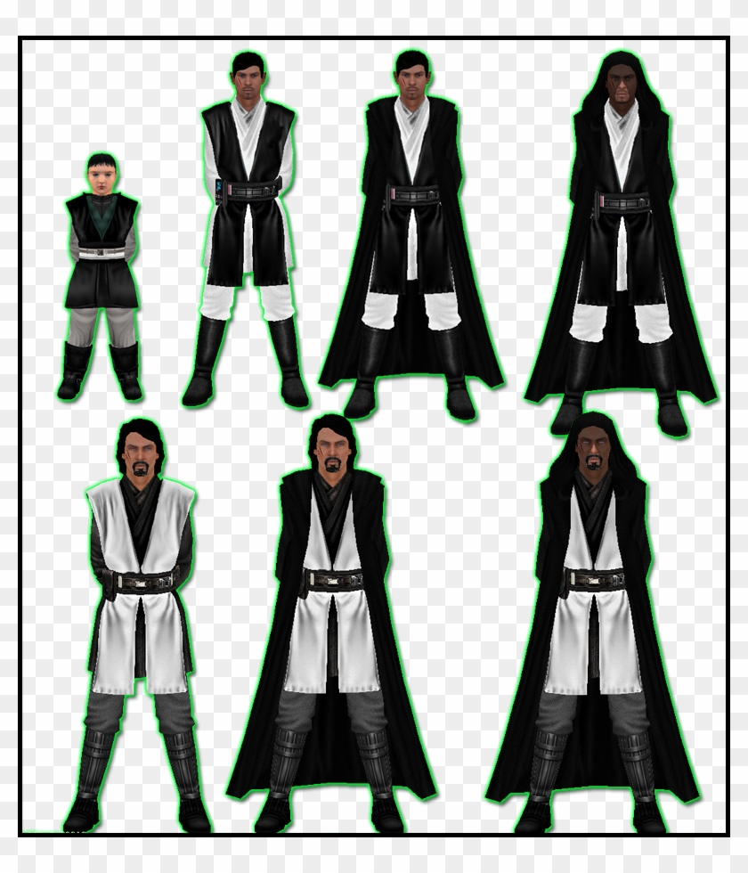 Padawan Given New Face Padawan Given New Hair Padawan - Cape Clipart