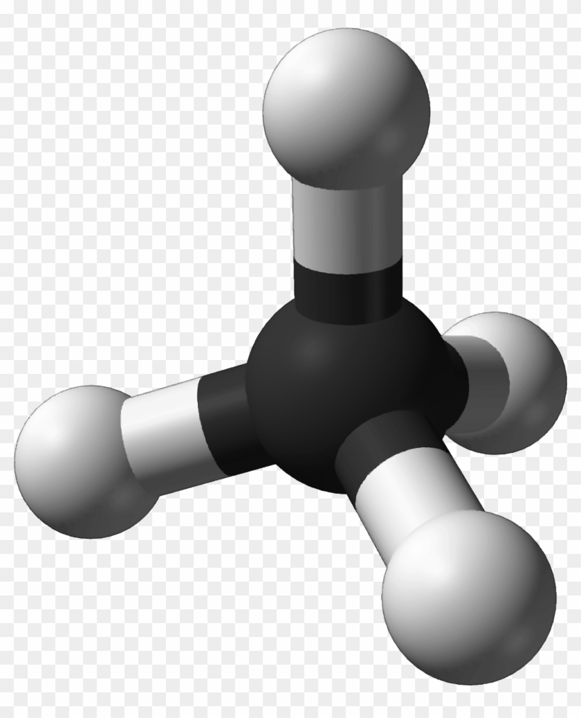 This Free Icons Png Design Of Famous Molecules - Methane Compound Clipart #4426743