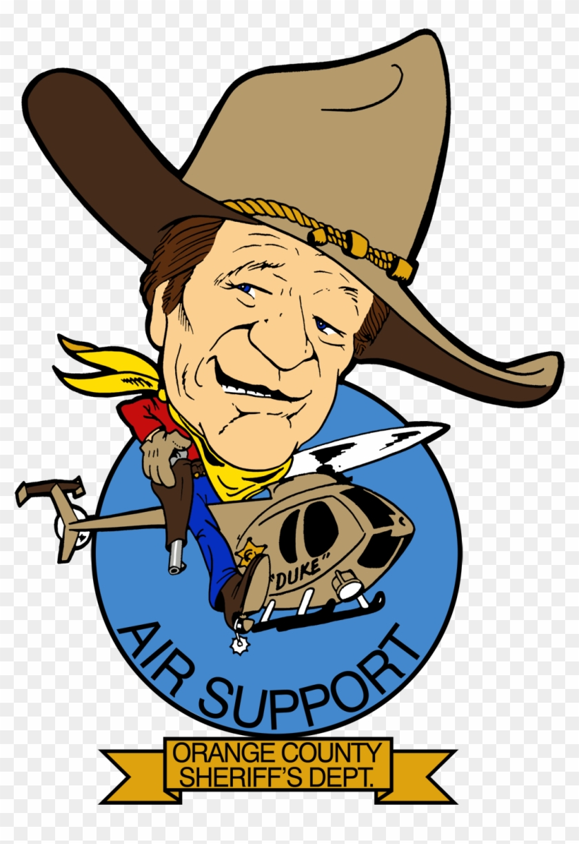 Badge Number - Orange County Sheriff Duke Clipart