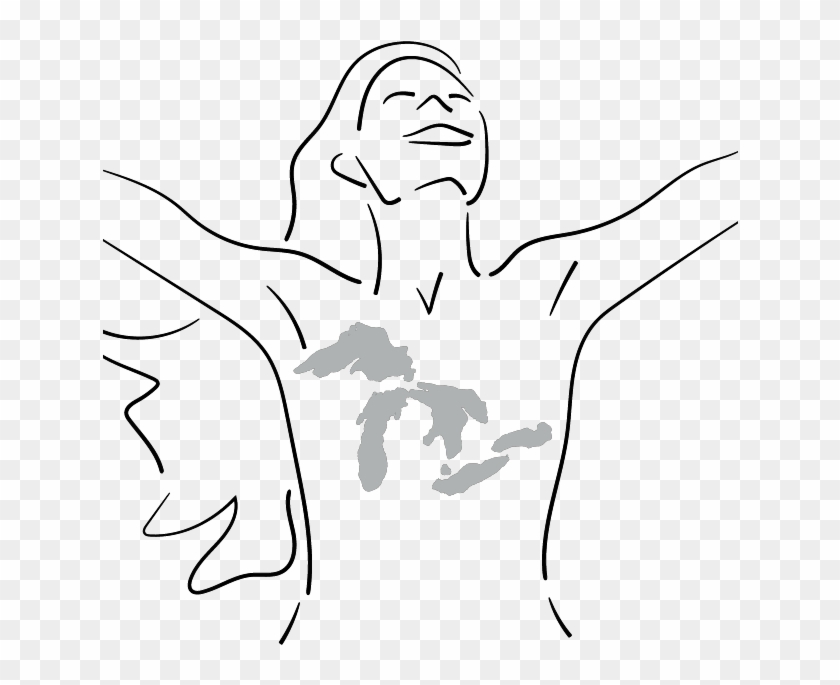 Michigan Always Fresh Sometimes Frozen Clipart #4427319