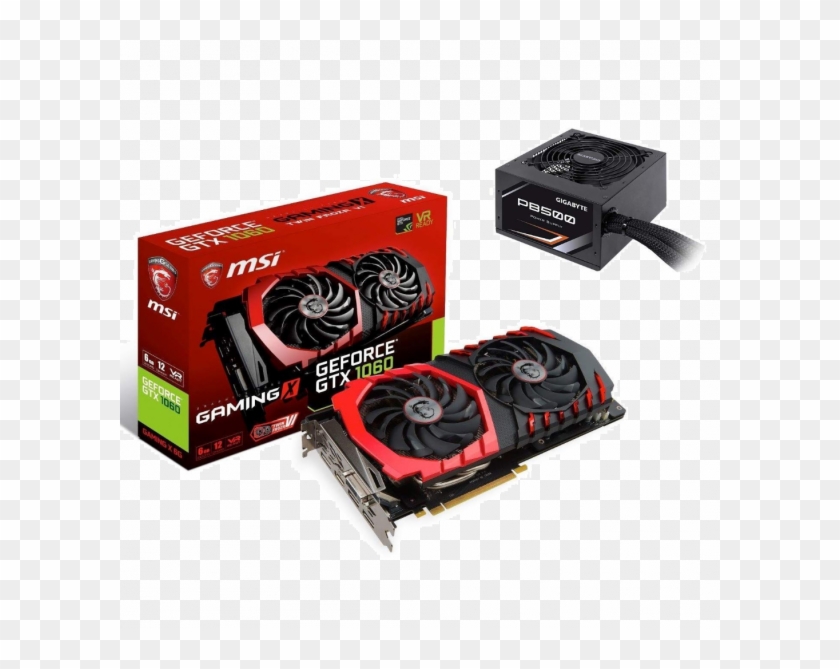 Msi Gaming Geforce Gtx 1060 6gb Gdrr5 192-bit Hdcp - Msi Geforce Gtx 1060 Gaming X 6gb Gddr5 Clipart