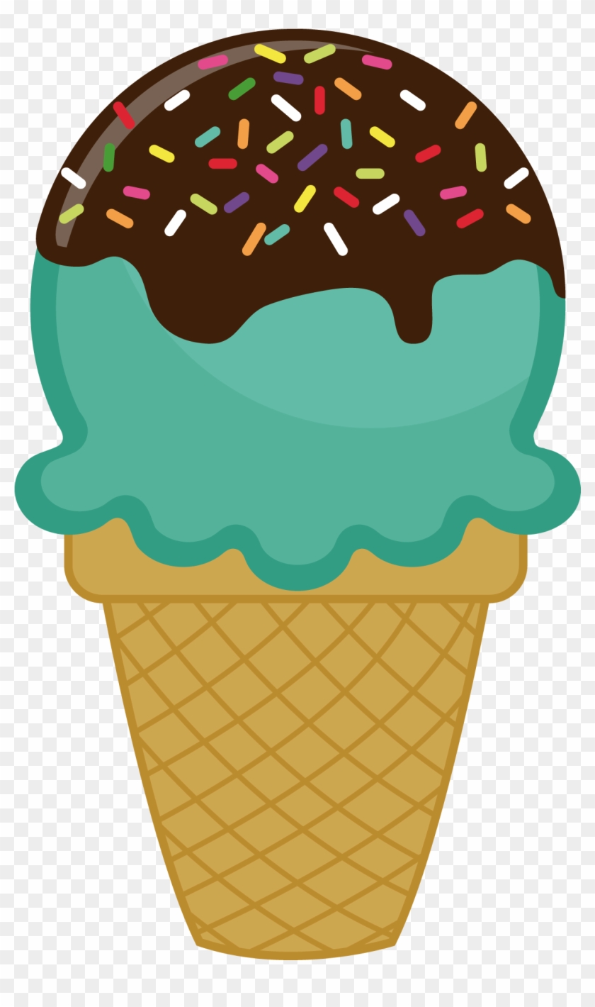 Banner Transparent Download Ice Bag Clipart - Ice Cream Sprinkles Clipart - Png Download #4427385