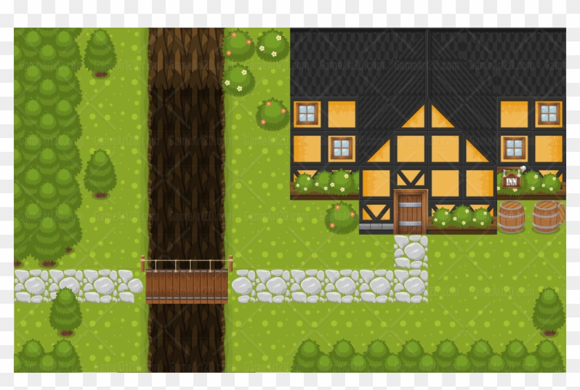 Position-10233 - Rpg Top Down Games Clipart #4427613