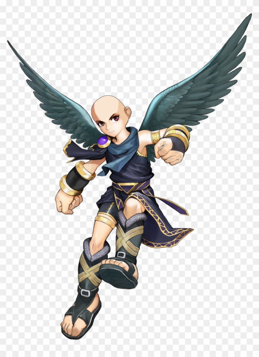 Making Your Favorite Characters Bald On Twitter - Kid Icarus Uprising Dark Pit Clipart