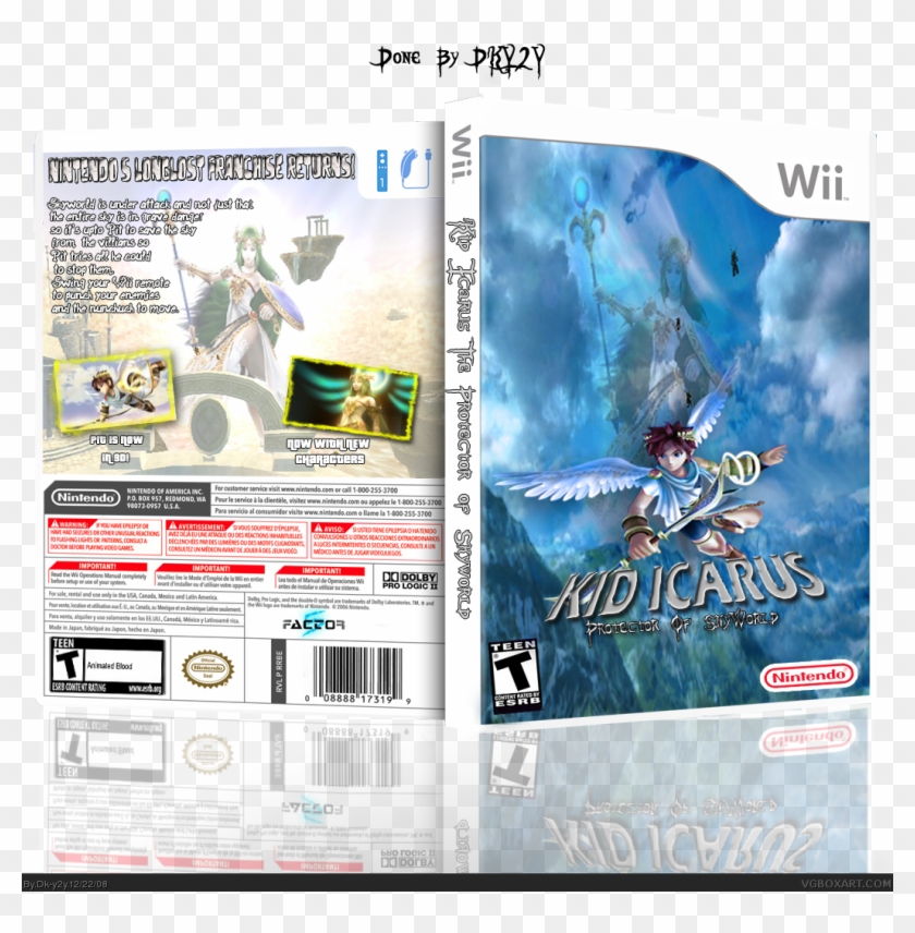 Comments Kid Icarus - Skyworld Kid Icarus Clipart