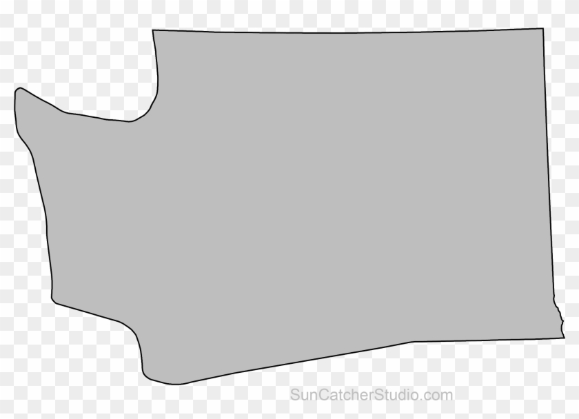 Map Outline, State Outline, Washington Map, Printable Clipart #4428329