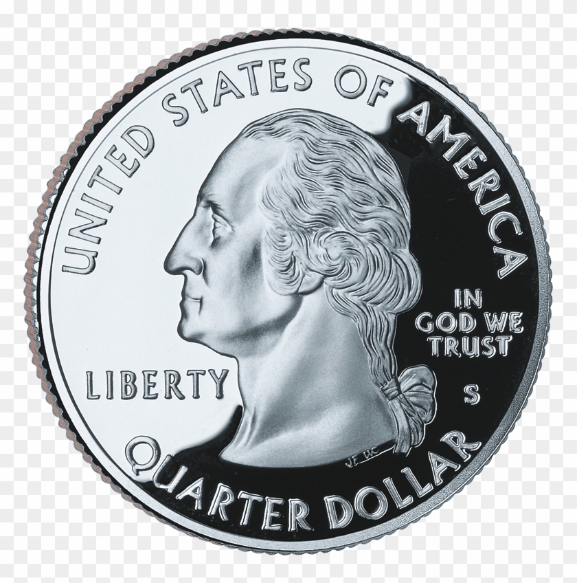 1999 Obverse Proof - United States Of America Quarter Dollar 1788 Clipart